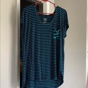 Used Maurice’s striped top